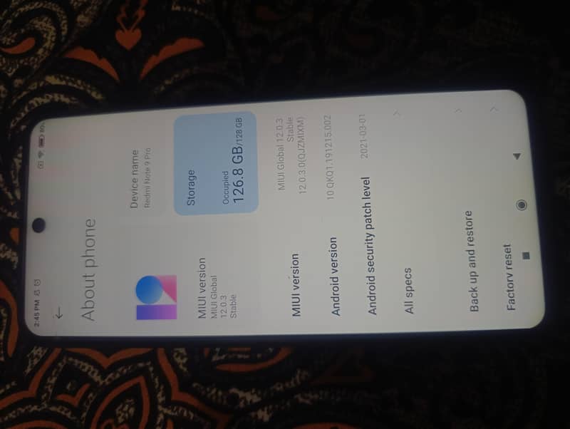 redmi note 9pro 6gb 1