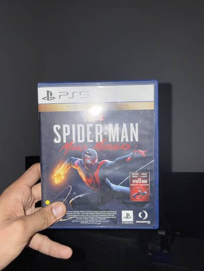 Ps5 game for sale Spiderman miles morales good condition