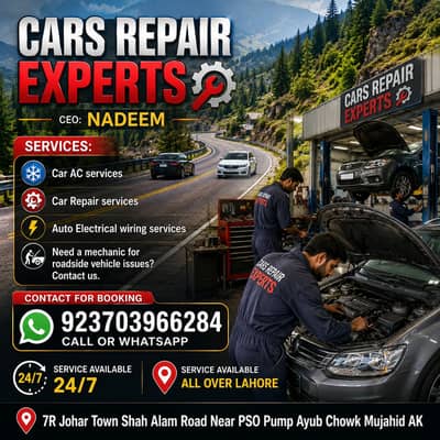 Car Repair Services/Car Ac Services/Mechanic Services/Khrab Car Thek