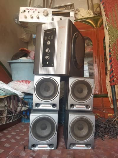 Zonda Speaker And Woofer Home Theater System