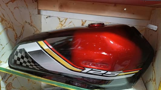 Honda CG 125 Fuel Tank double Shaded