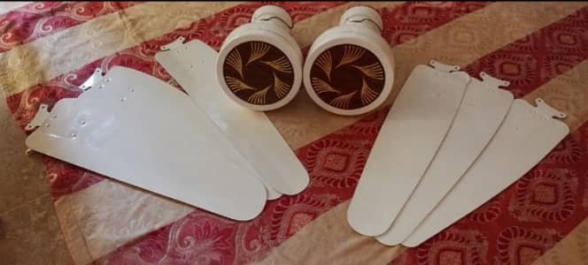 2 Royal AC Ceiling Fans for Sale with life time warranty