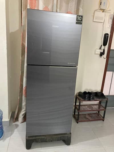 Haier Eco Star Glass Door Refrigerator