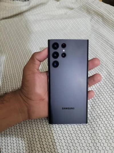 Samsung S22 Ultra Black – 12/256GB – Non PTA -- With Box