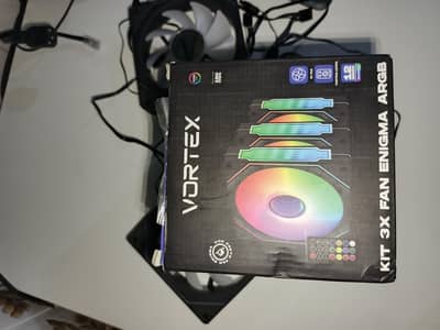 Infinity 3 Fans set + 1 PWM+ARGB hub 9 slots