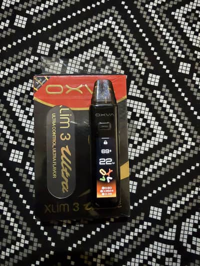 18+ only Oxva xlim 3 ultra one month used
