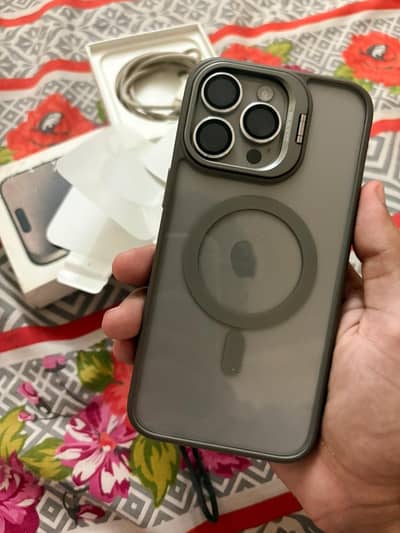 iphone 15 pro max(Non)JV (10/10) Complete Box{256} Natural 03089555226