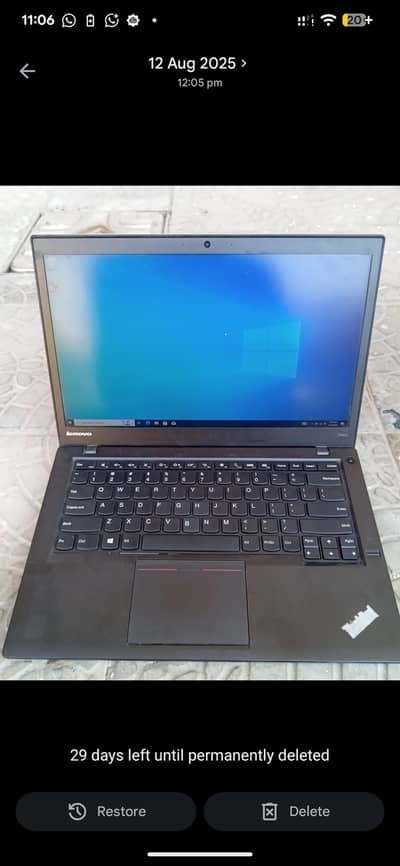 Lenovo T440s thinkpad