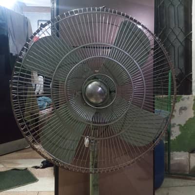 Copper Pedestal Fan table - pedistle stand fans - farshe pankha پنکھا