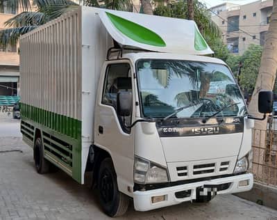 ISUZU NKR 2016 truck new container 15 ft