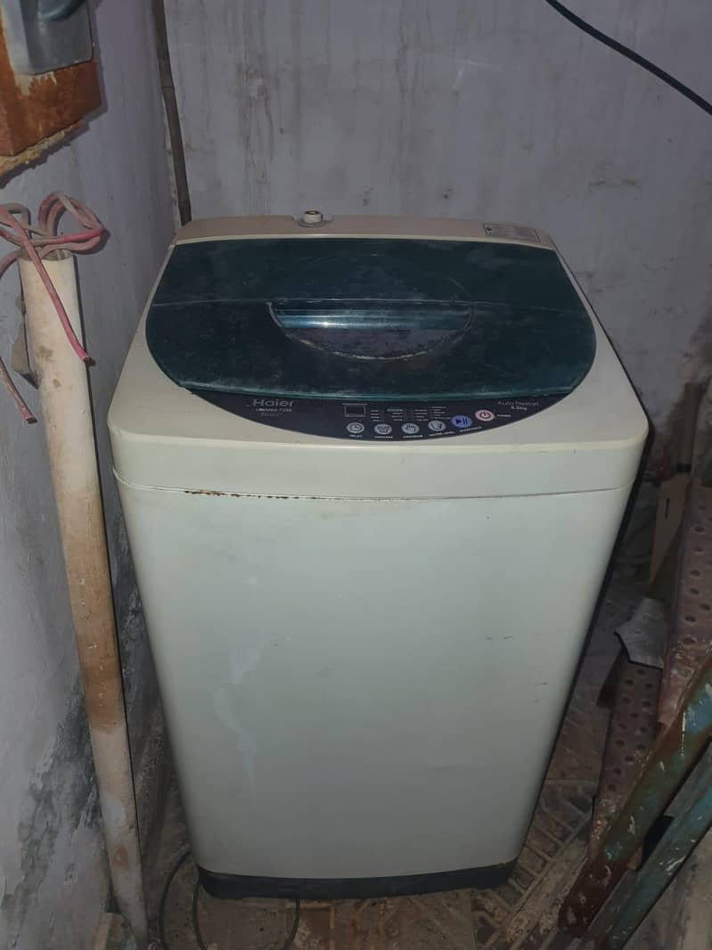haier automatic machine 0