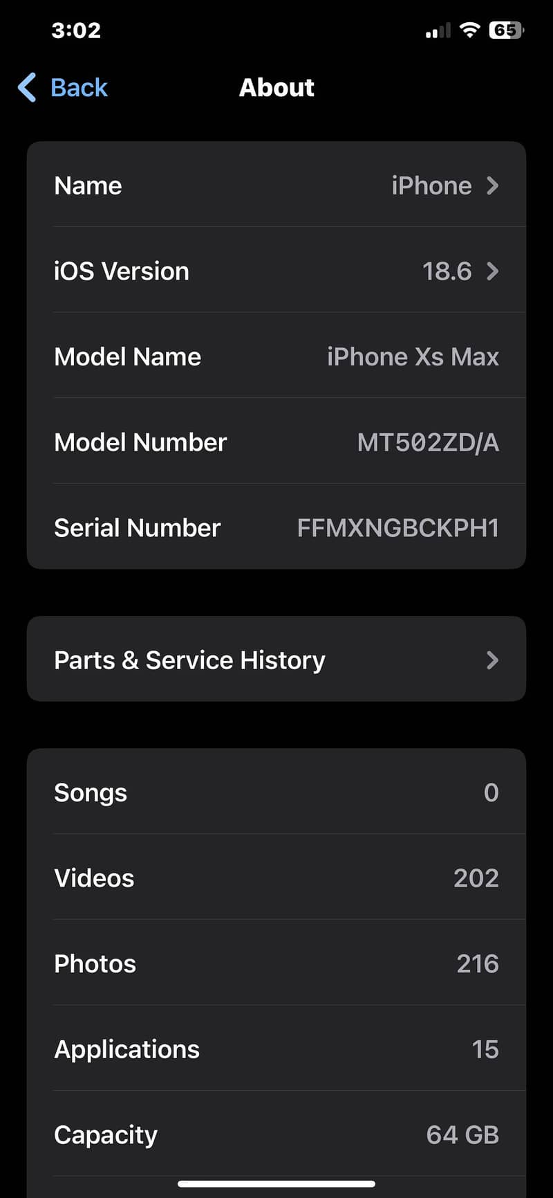 iPhone xs max 2