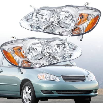 Toyota Corolla 2003-2008 OEM Headlight – Genuine Quality Replacement