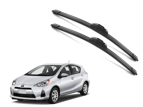 Silicone Wiper Blades for Toyota Aqua 2012–2020 | Smooth & Noise Free Windshield Wipers