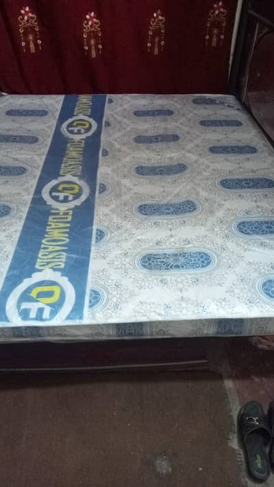 double bed with durafoam
