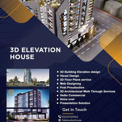 3D elevations interior design construction