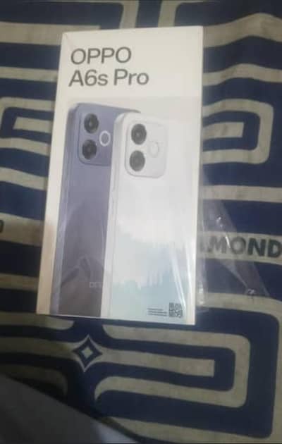 Oppo A6s pro brand new pack