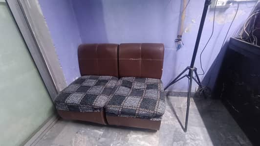 2 single seater sofa