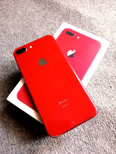 iPhone 8 Plus "PTA Approve" "Box + Led" Good condition Buy and Use