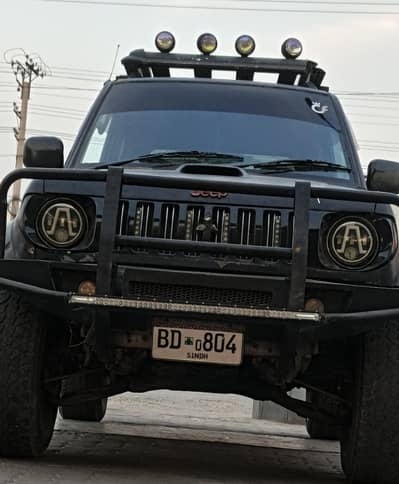 Mitsubishi mini pajero 3 door full modified