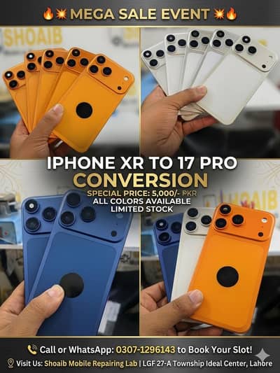 IPHONE XR TO 17PRO
