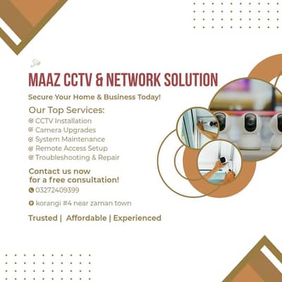 MAAZ CCTV & NETWORK SOLUTION