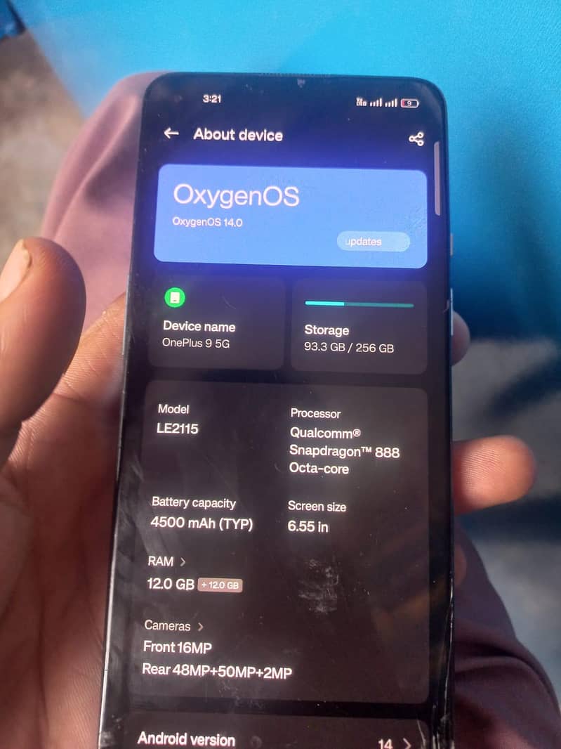 ONE PLUS 9 5G 1