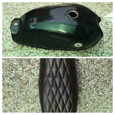 Tank and Seat for 70cc bike both new