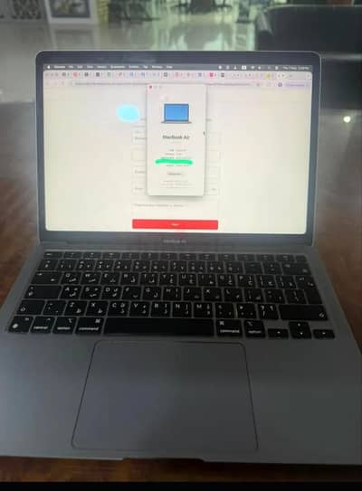 MacBook air M1 2020