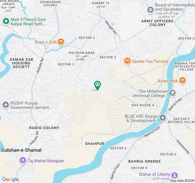 10 marla top heighted location plot available for sale in clifton town adyala road