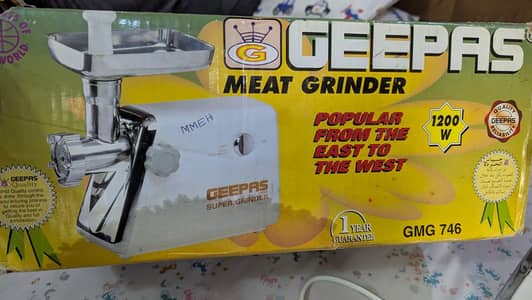 geepas meat grinder