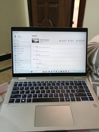 hp elite book x360 folding