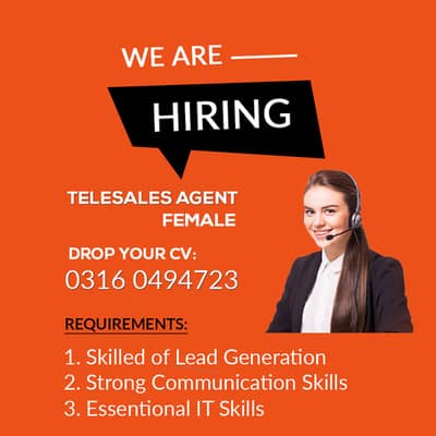 Telesales Rep Female