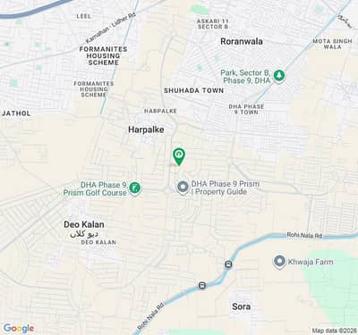 Plot No-940 Block A - 1 Kanal Plot On Top Location of Phase 9 Prism DHA Lahore For Urgent Sale