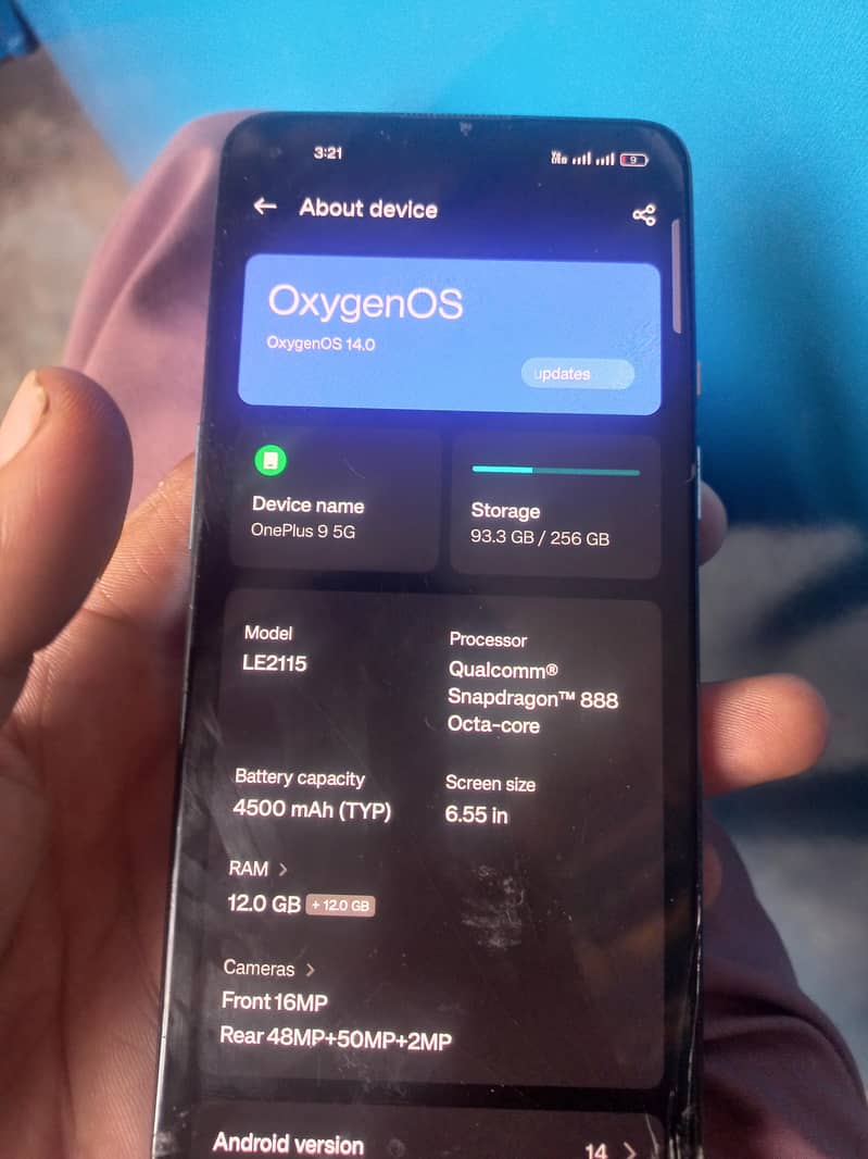 ONE PLUS 9 5G 2