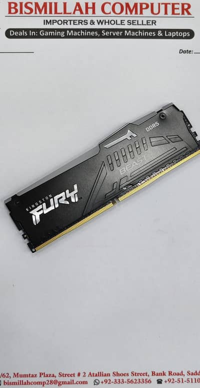 16GB DDR5 RAM - RGB Gaming RAM - CL 40