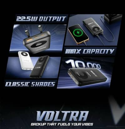 LOGiN Voltra Power Bank | Model: L-709 | 10,000 mAH | 22.5 Watts