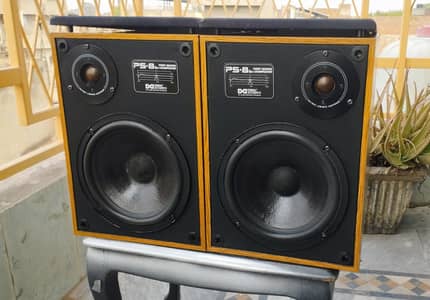 Design Acoustics PS-8b 8″ USA Stereo HiFi Speakers (JBL Bose Klipsch)