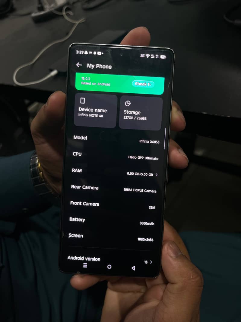 Infinity Note 40 4