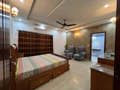 Fully Furnished 5 Beds 1 Kanal Prime Location Rent for Sale in Ex Air Avenue DHA Phase 8 Lahore.