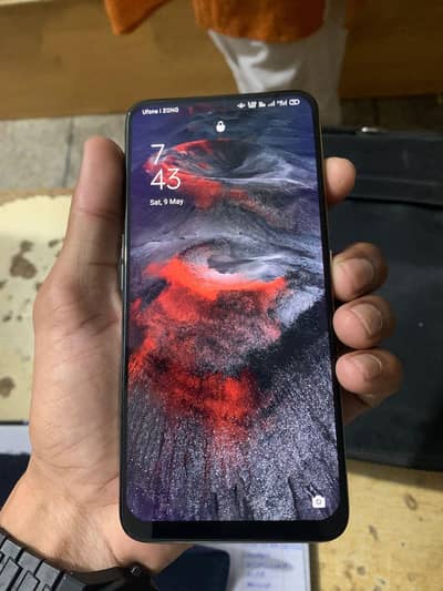 Oppo reno 2f with box charger