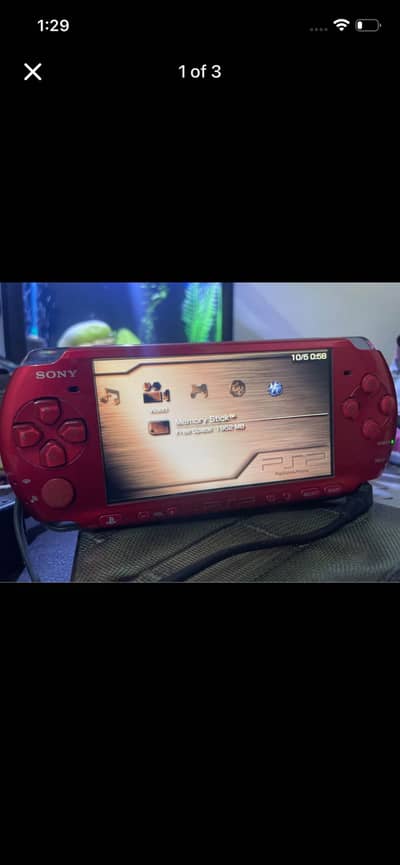 Psp with game CD for sale