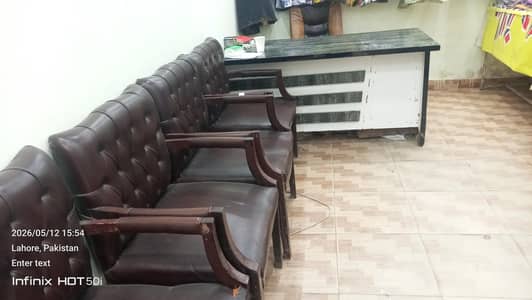 table and chairs