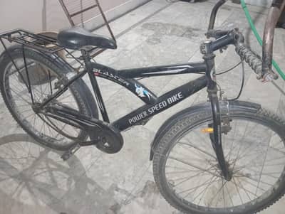 "Well-Maintained Black Mountain Bike - Ready to Ride"