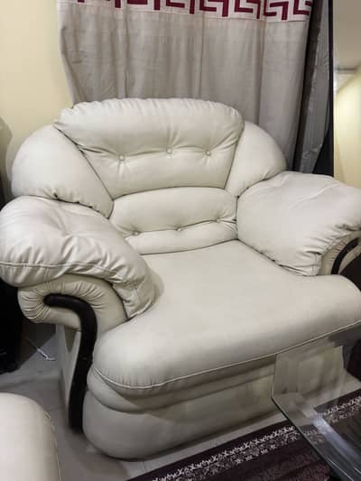 Leather Sofa Set 3, 2 & 1 Seater for Sale