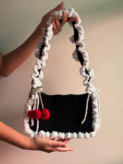Cute Handmade Crochet Bags for Girls | Stylish Tote Collection