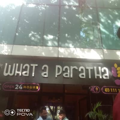 Staff Required What a paratha