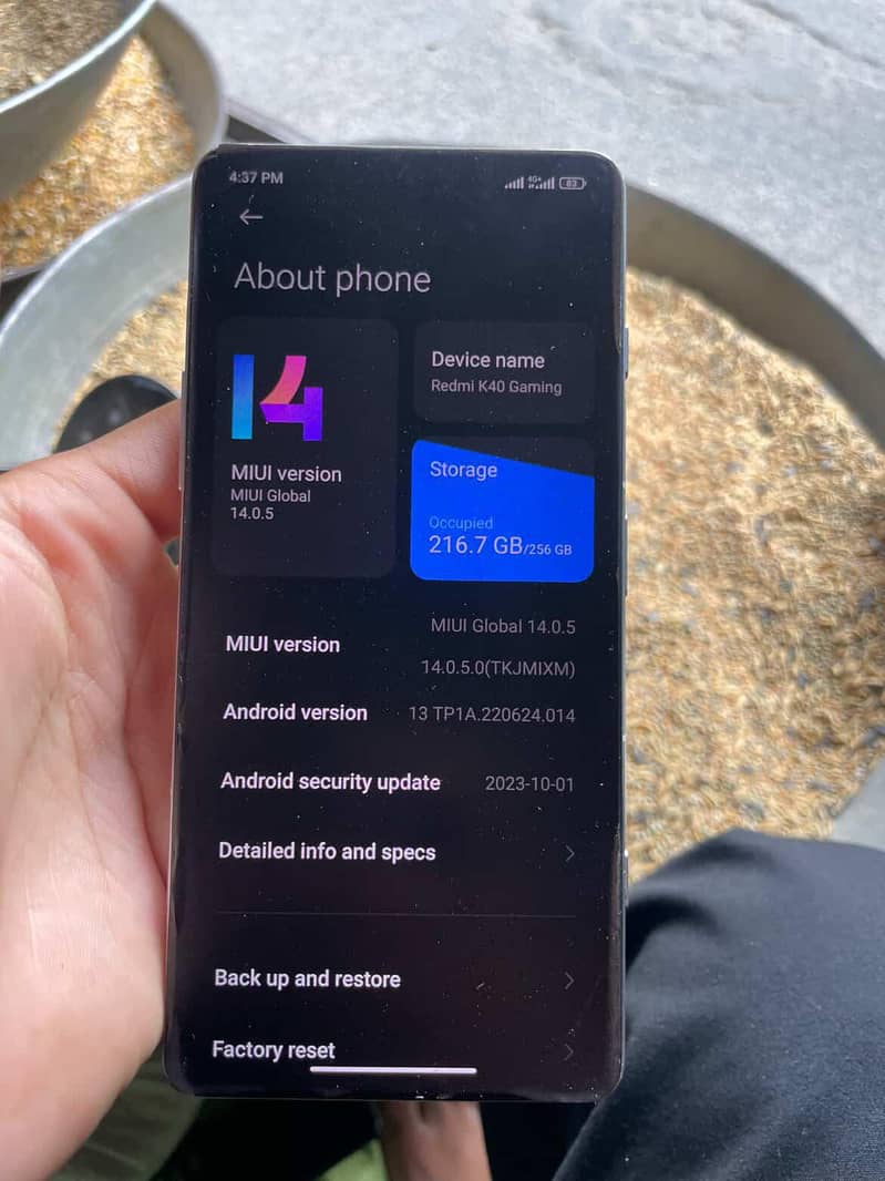 Redmi K40 4