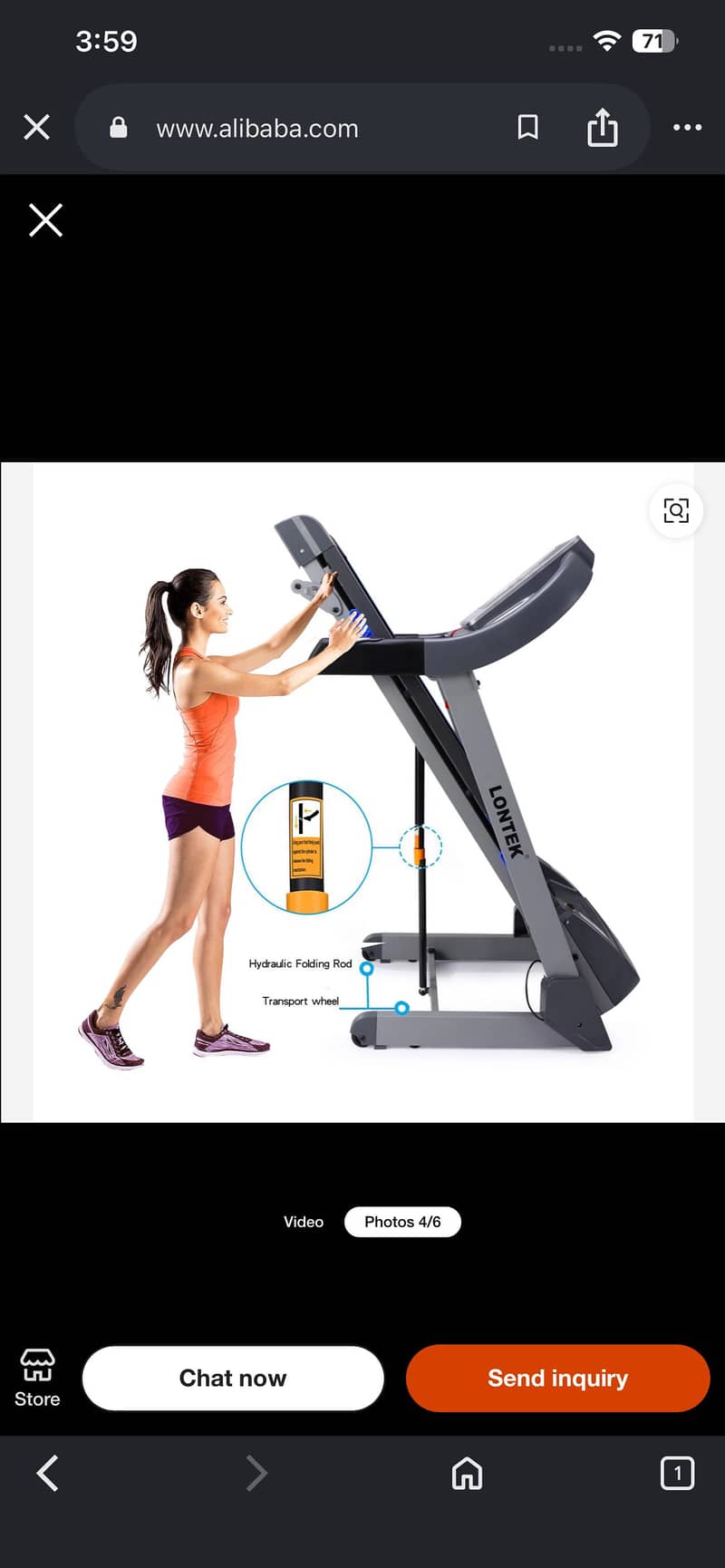 Treadmill , running machine, exercise machine 2