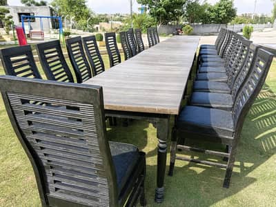 Restaturant chir and table